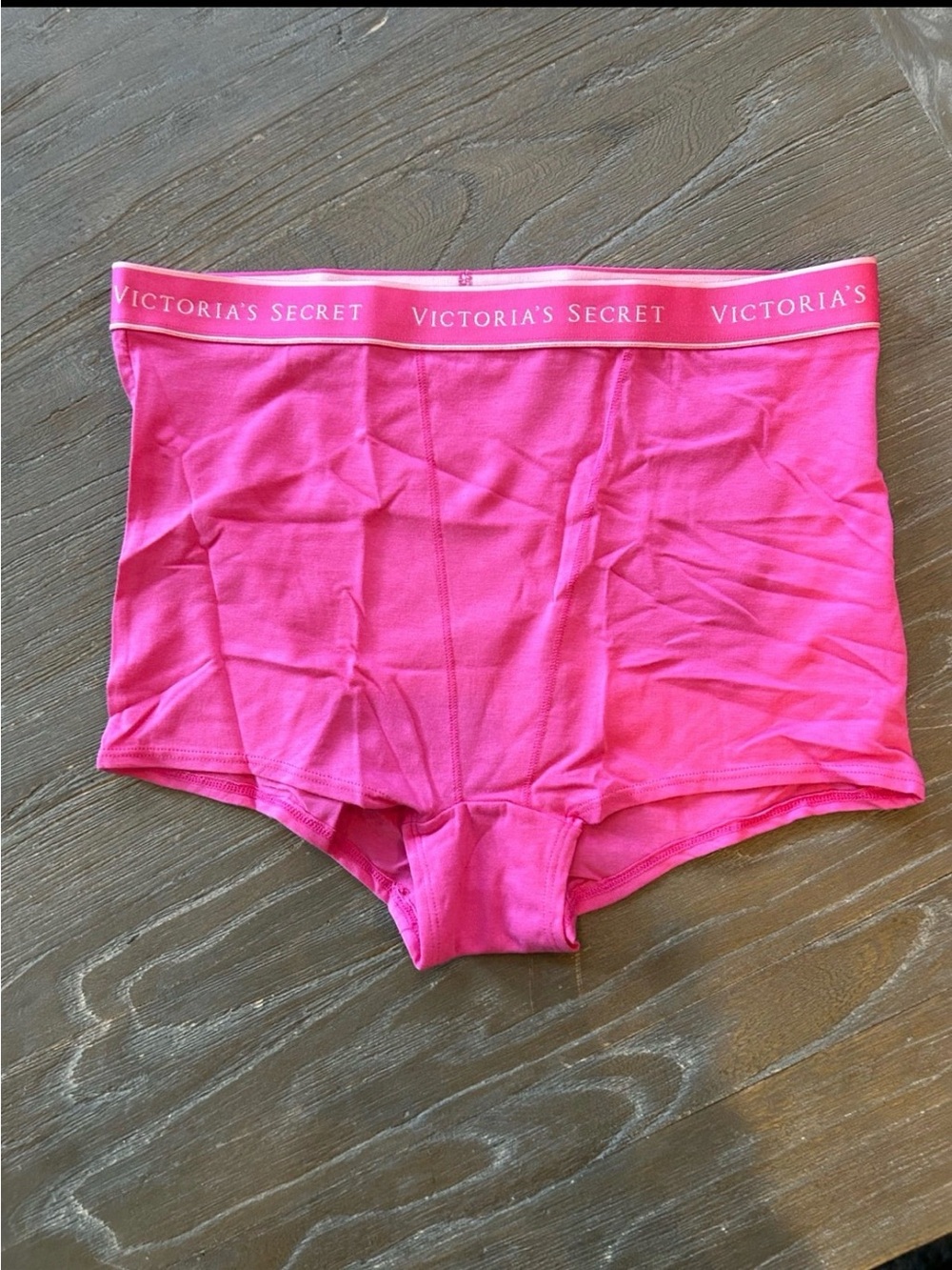NWT Victoria's Secret Hot Pink High-Waist Boyshort